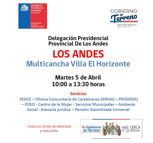 En la Villa “El Horizonte” se realizara una nueva jornada del “Gobierno en Terreno”