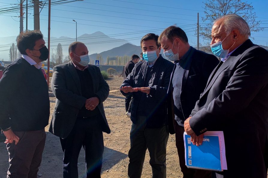 SEREMI de Obras Públicas recorre la Provincia de Los Andes junto a Delegado Presidencial y Alcaldes