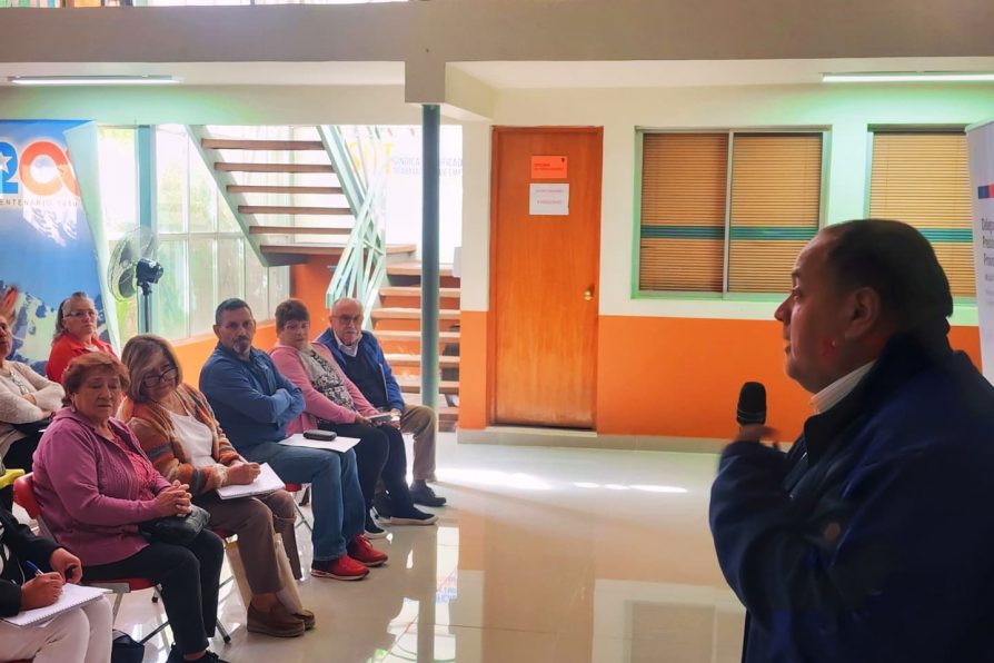 Delegación de Los Andes realizó capacitaciones para Fondos Senama 2025