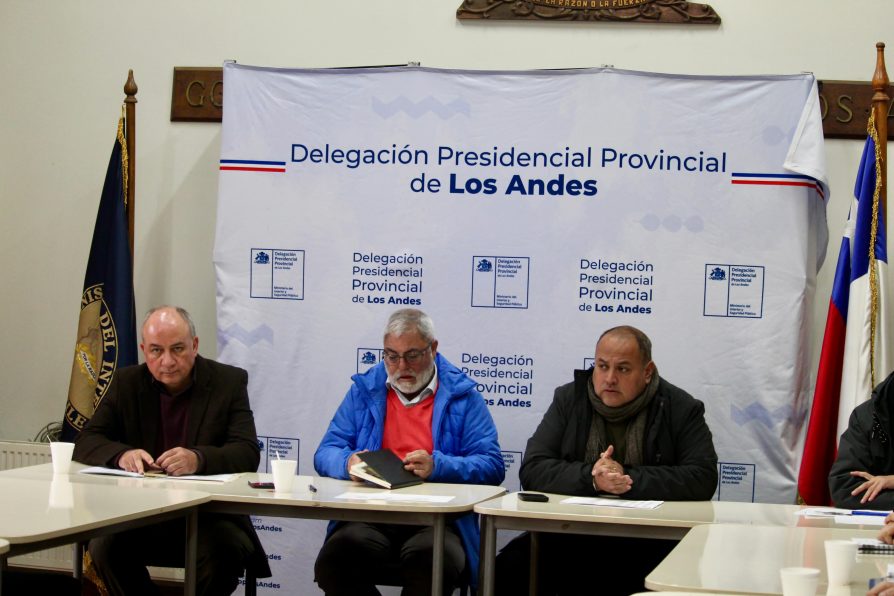 Delegación Presidencial Provincial de Los Andes coordina preparativos para elecciones primarias 2025