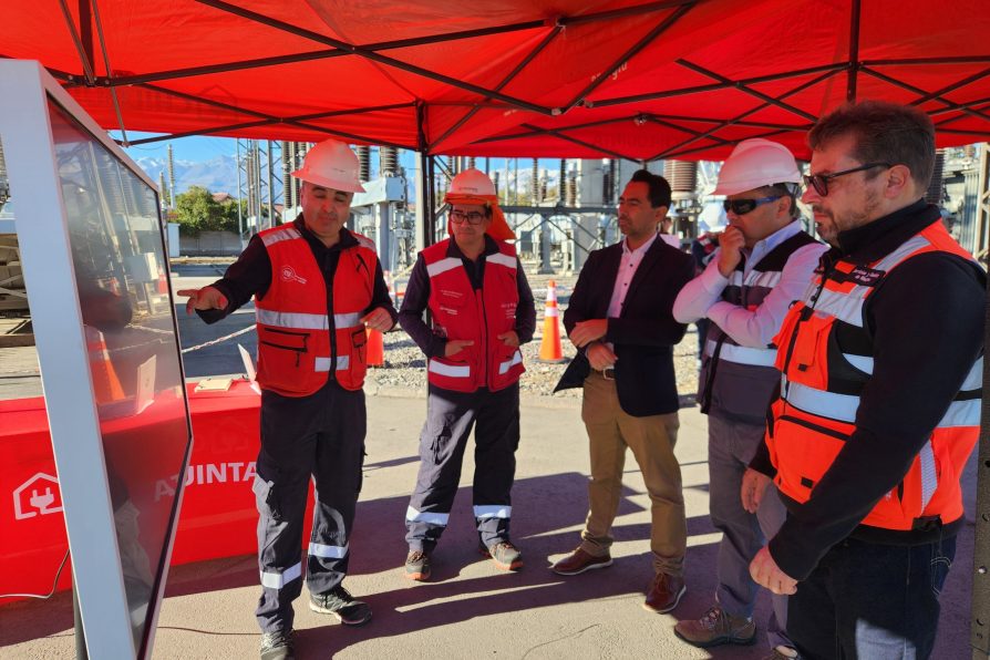 Autoridades refuerzan  monitoreo en terreno y destaca Subestación móvil clave en Los Andes
