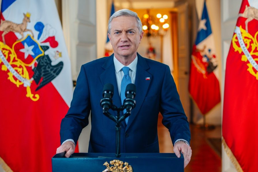 Presidente Kast anuncia Agenda Contra el Crimen Organizado y Terrorismo (ACOT) en Cadena Nacional